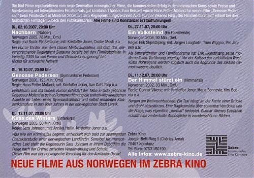 zebra kino Backside