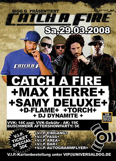 catch a fire Backside